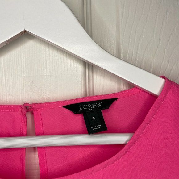 J Crew Factory Pink Long Sleeve Top - Picture 3 of 3